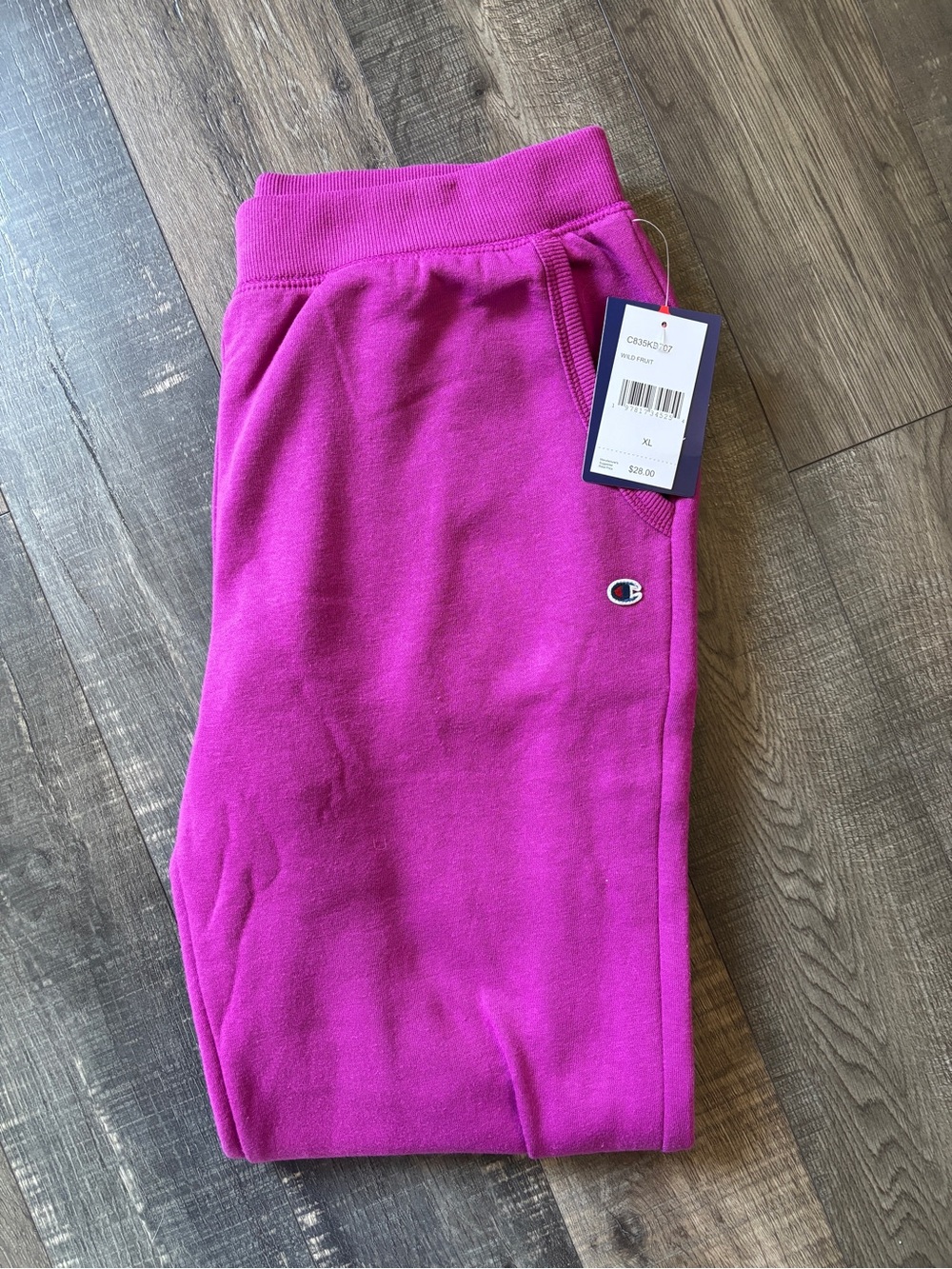 2 Pack Champion Kids' XL (16) Fleece Jogger Pants - Pink